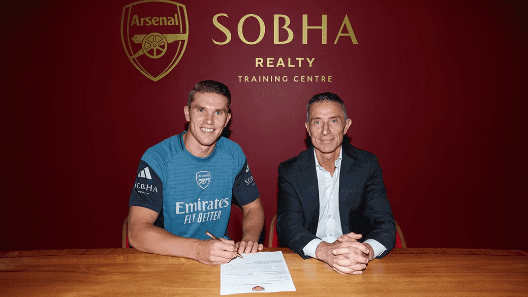 重磅!阿森纳官宣签下哲凯赖什披14号 转会费7602万欧